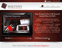 Tablet Screenshot of biquitous.com